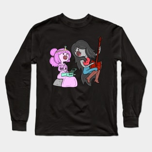 Princess Bubblegum and Marceline Singing Long Sleeve T-Shirt